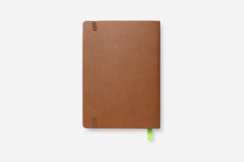 Daily Planner - Undated - Caramel Brown