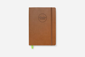 Daily Planner - Undated - Caramel Brown