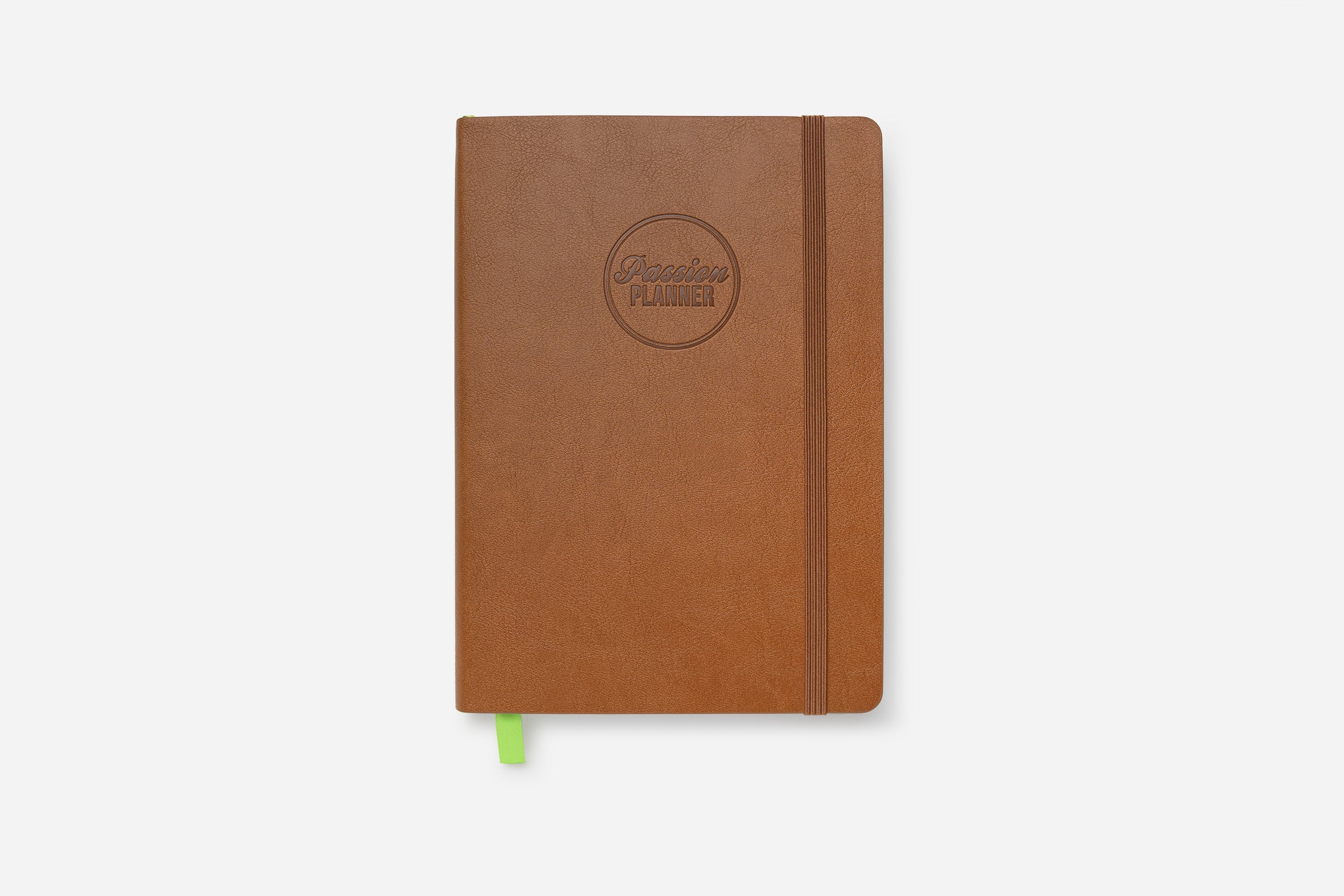 Daily Planner - Undated - Caramel Brown