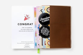 Daily Planner - Undated - Caramel Brown