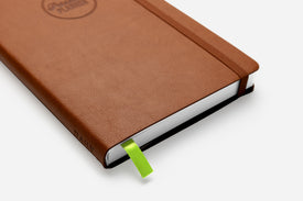 Daily Planner - Undated - Caramel Brown