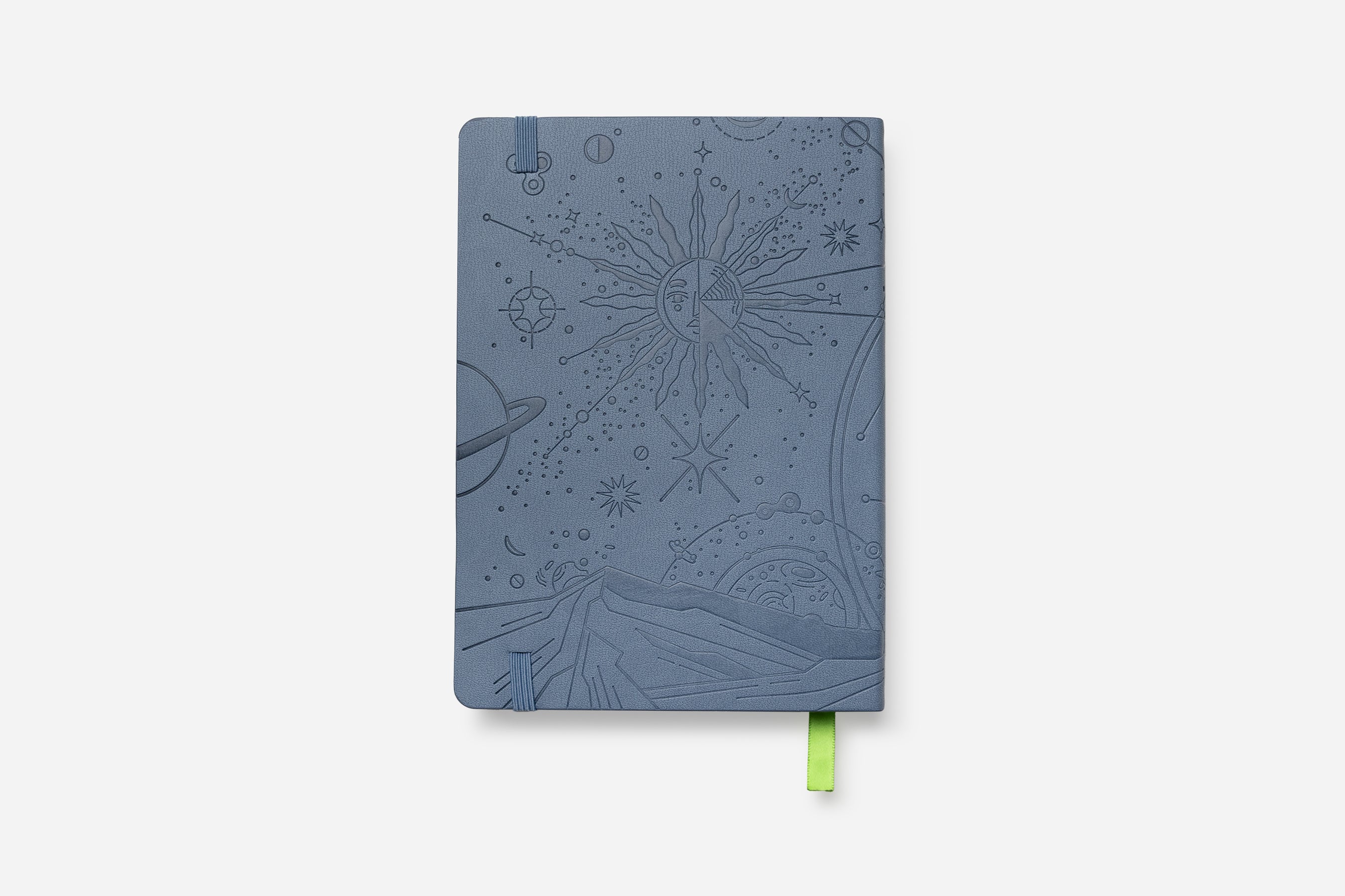Daily Planner - Undated - Celestial Calm Blue