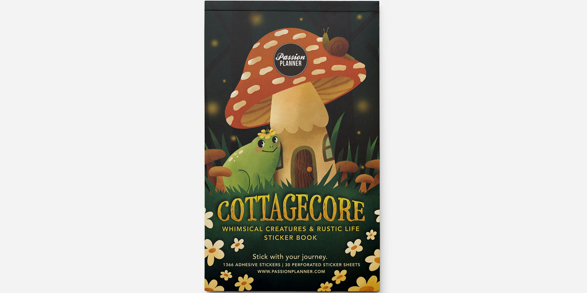 romantic cottagecore sticker set Sticker for Sale by curlinashop