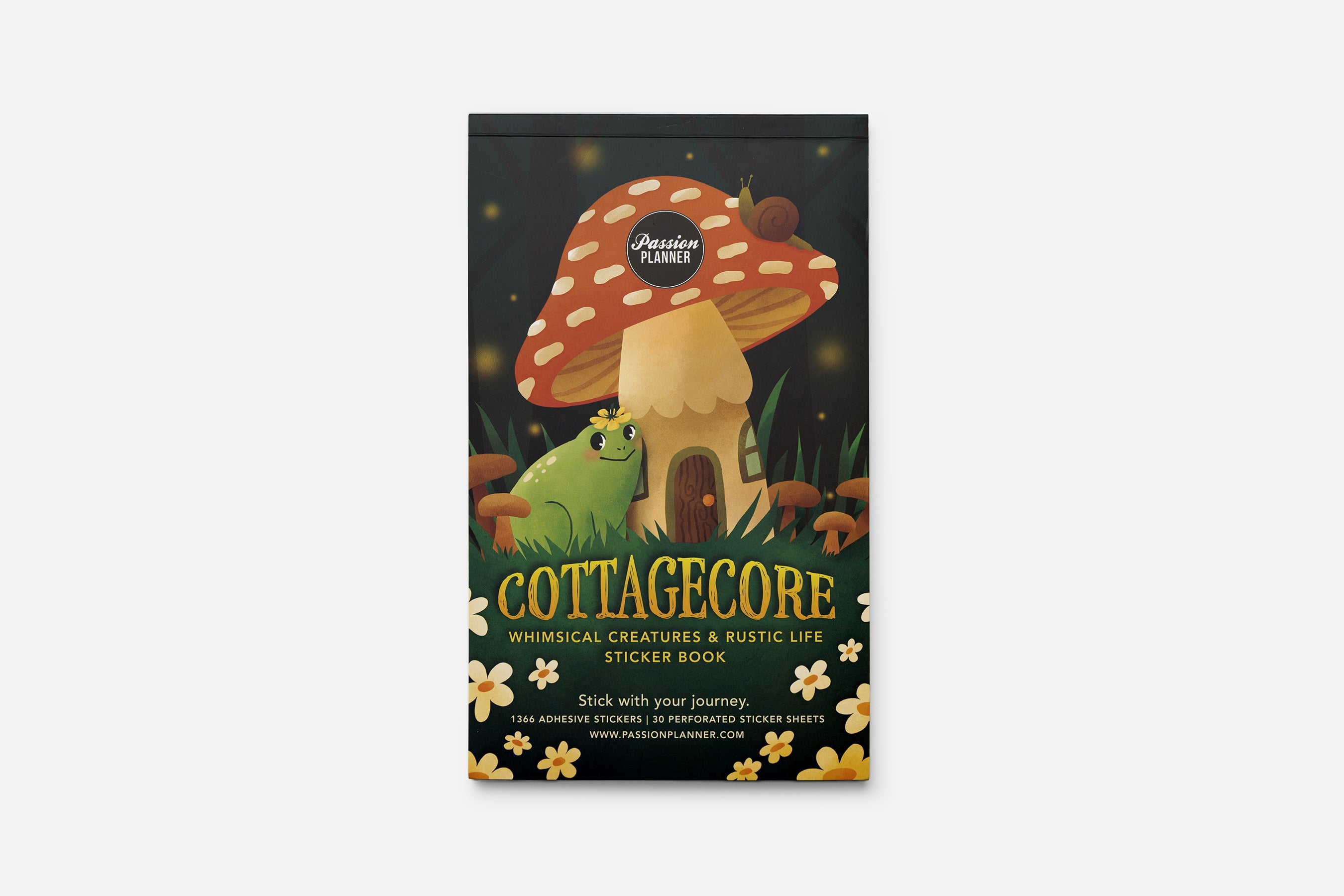 Cottagecore - Whimsical Creatures & Rustic Life Sticker Book