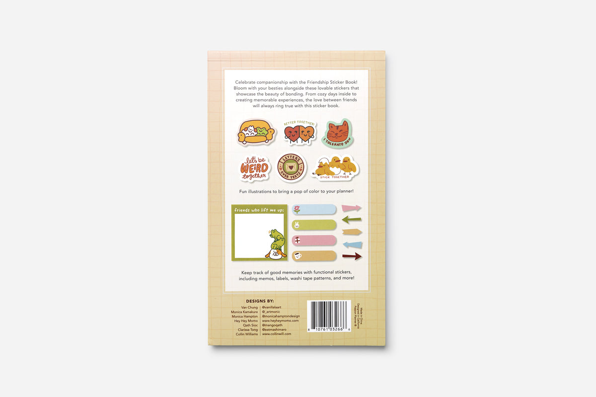 Friendship Sticker Book | Passion Planner