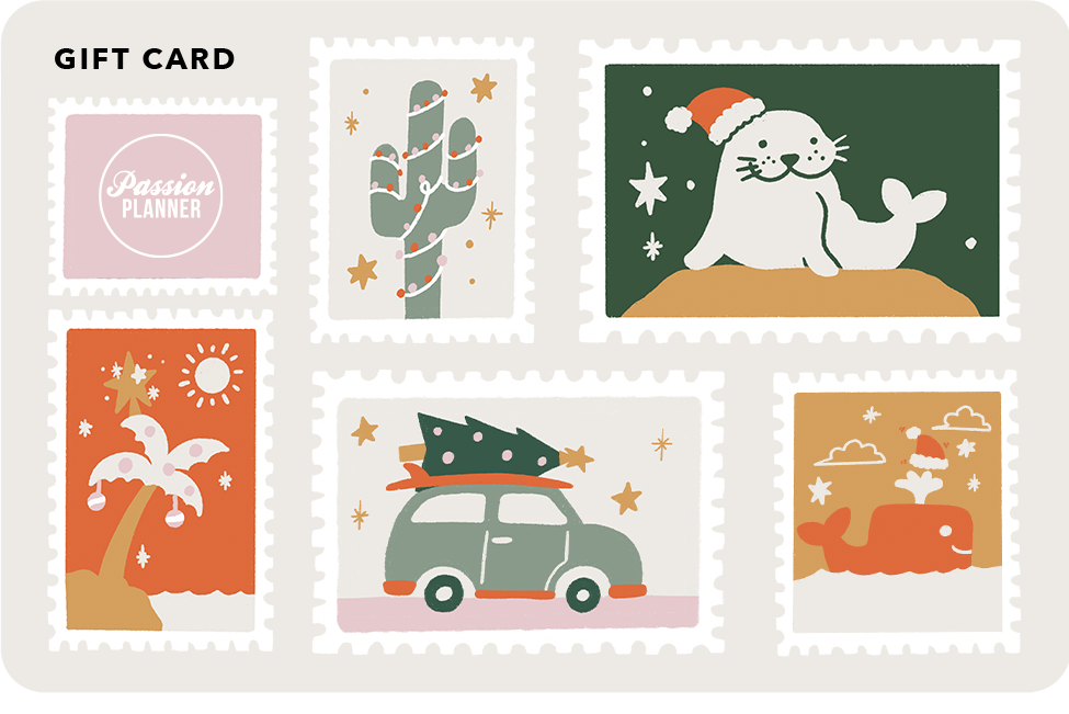 Holiday Stamp Gift Card